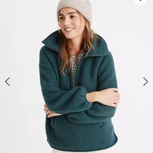 Madewell Polartec® Fleece Half-Zip Jacket